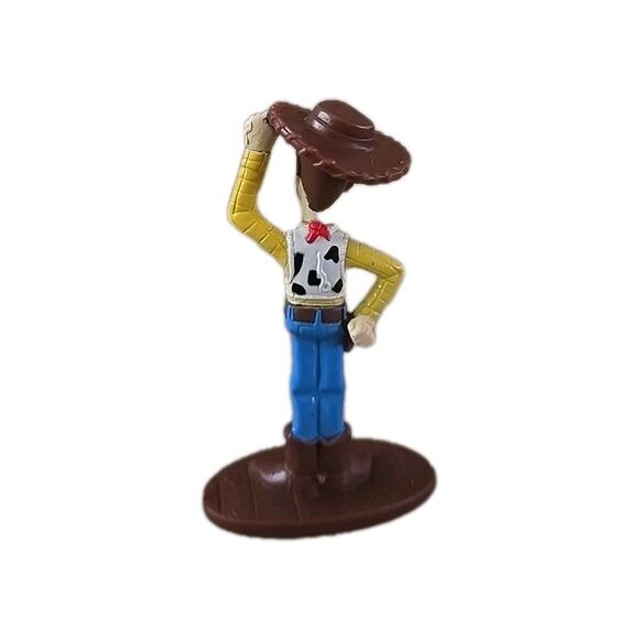 Disney Pixar's Toy Story Sheriff Woody 3" Figure on Base / Cake Topper Pre-owned - Picture 2 of 3